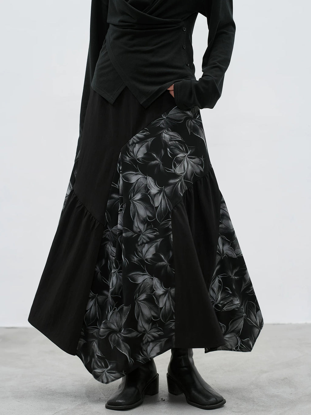 EIGHTHMONTH Mosaic Irregular Long Dress