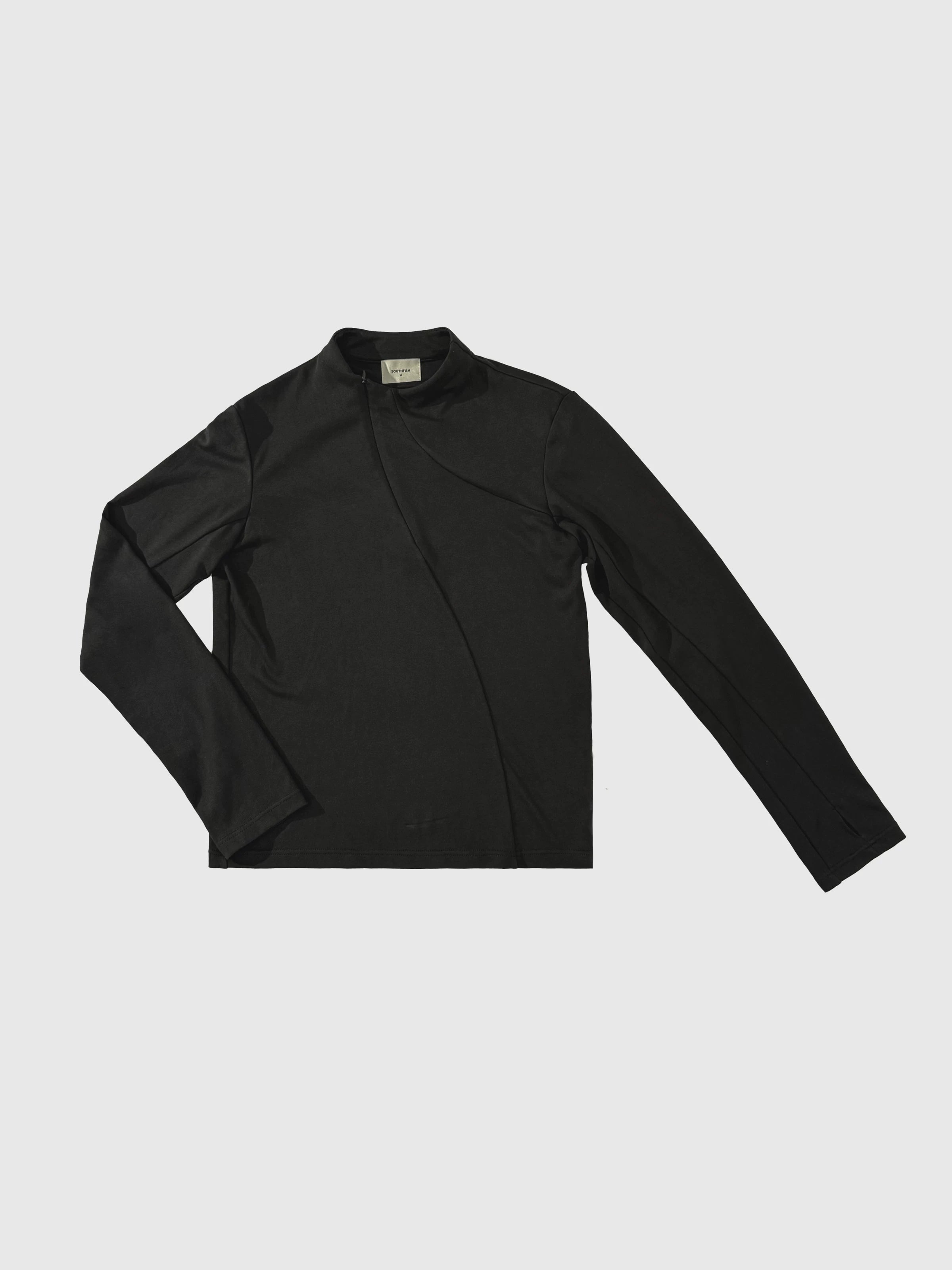 SOUTHFISH Semi-turtleneck Skin-friendly Soft Waxy Long Sleeves