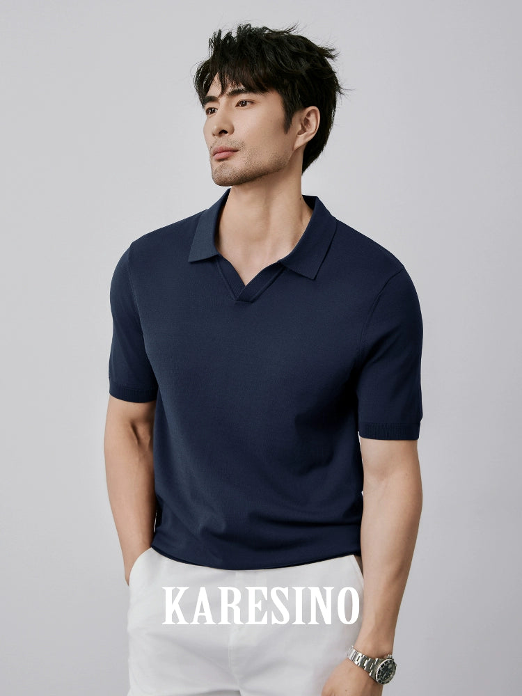 KARESINO Casual Ice Silk Versatile Tee