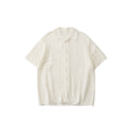 LIVINGTOWN Cutout Versatile Knit Short-sleeve Shirt