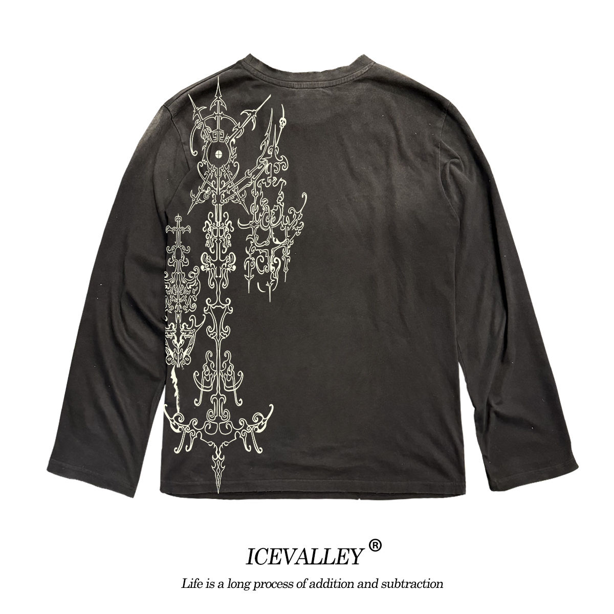 Wang Youbing Studio! Angels 260g 100% Cotton Long Sleeve Tee