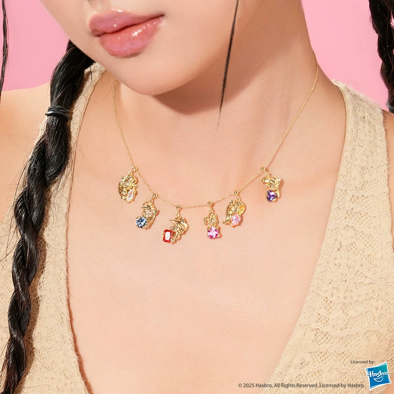 KADER Card Pony Poly Pendant Necklace