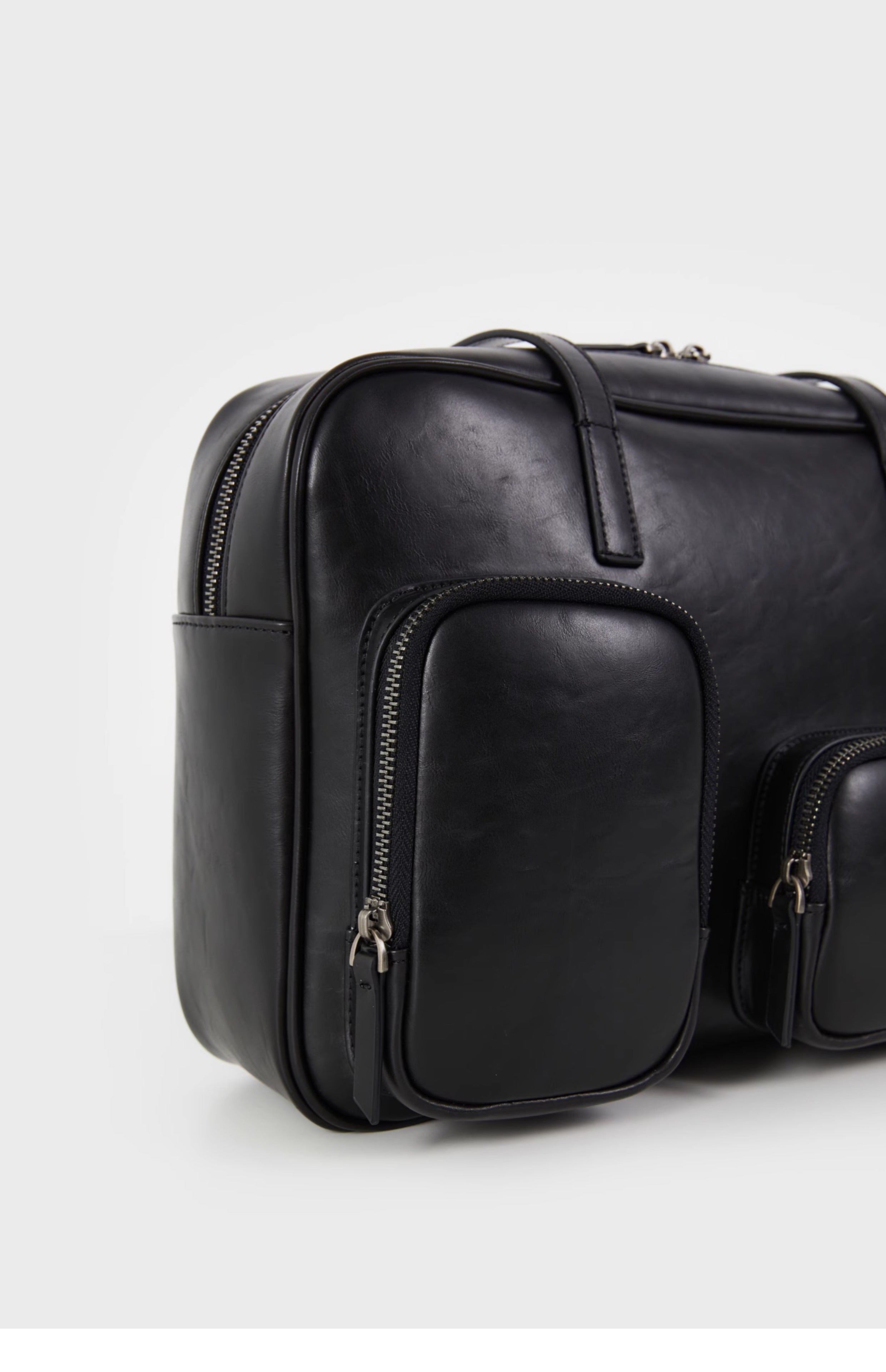 DirtySix Pierre Cow Split Leather Toast Bag