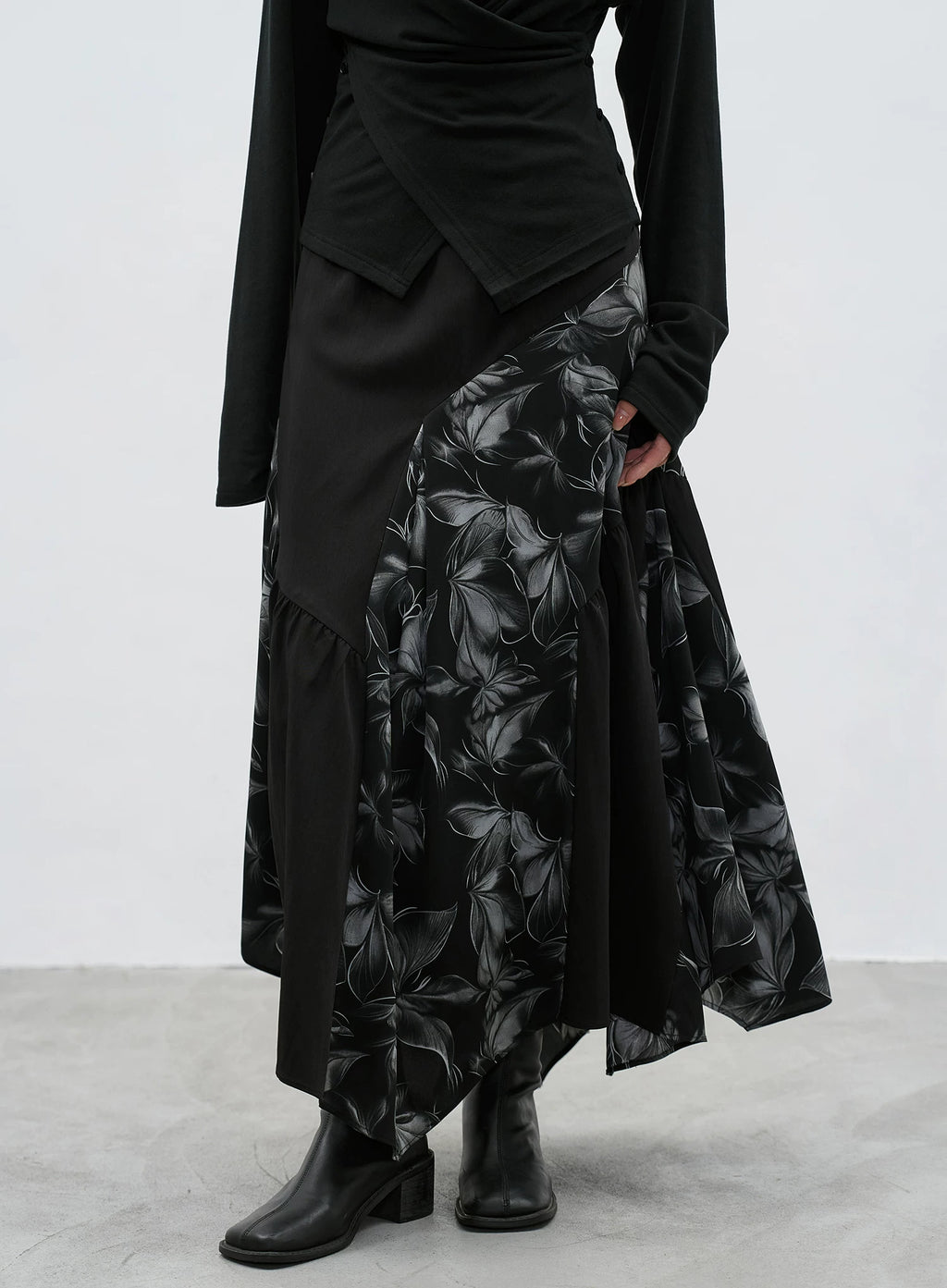 EIGHTHMONTH Mosaic Irregular Long Dress