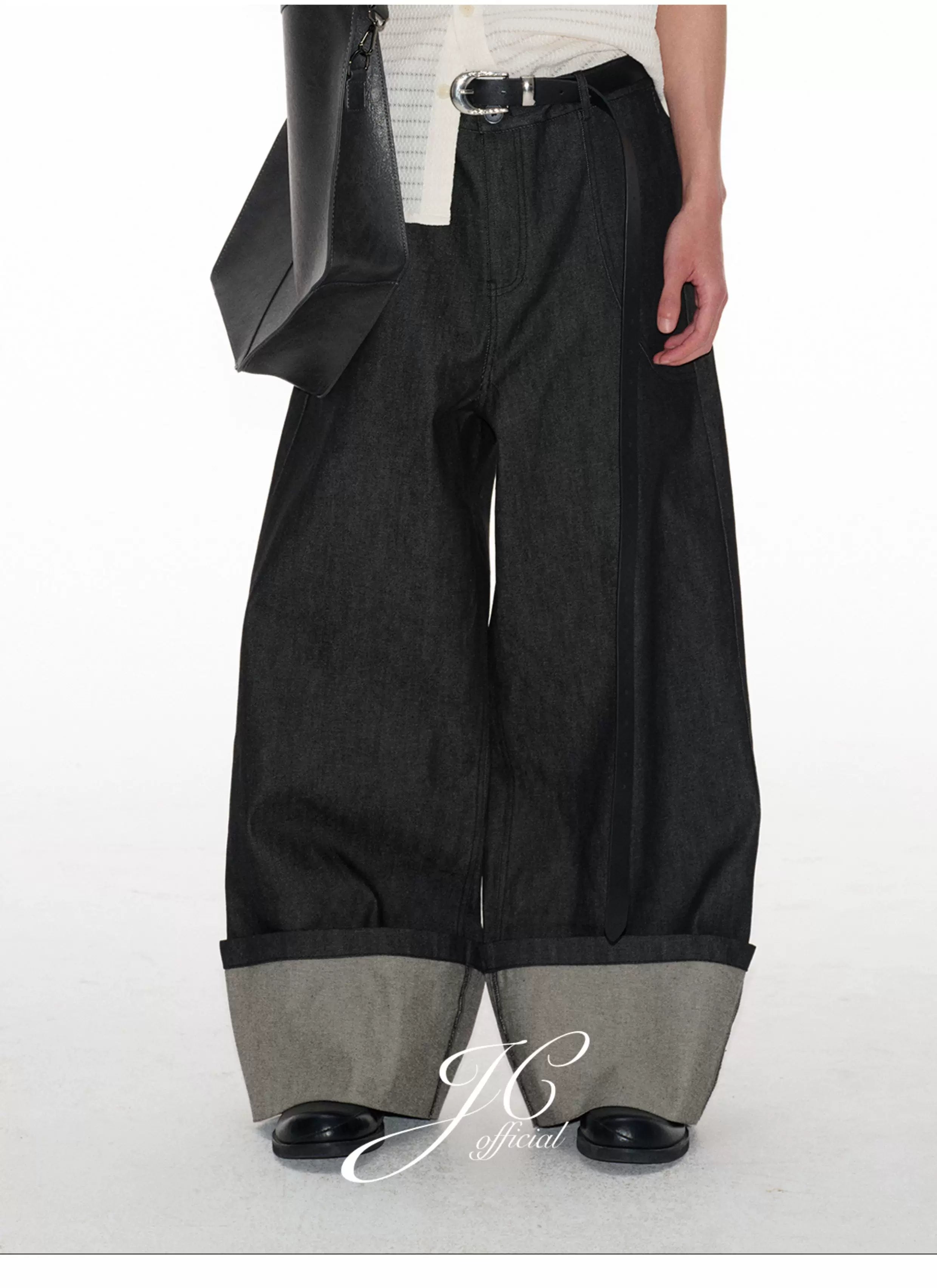 JCAESAR Retro Flanged Original Cow Jeans