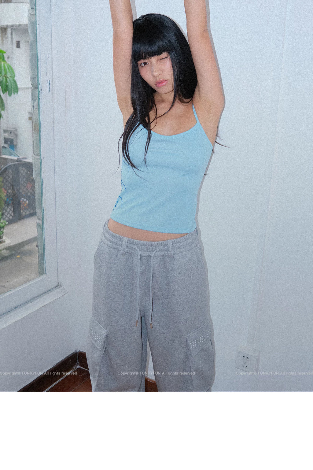 FUNKYFUN Vintage Waist Vest Sling