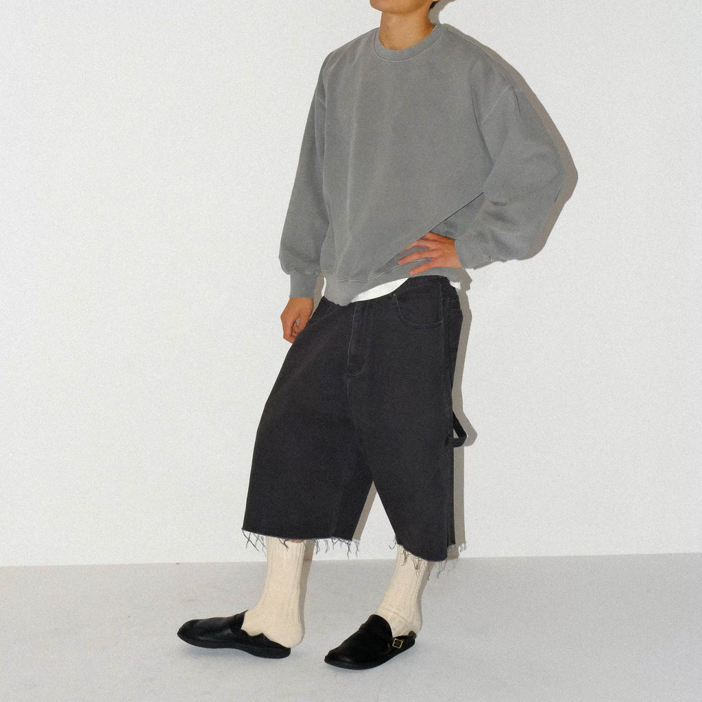 Anniehall Crew Neck Destroy Made Old Sweater