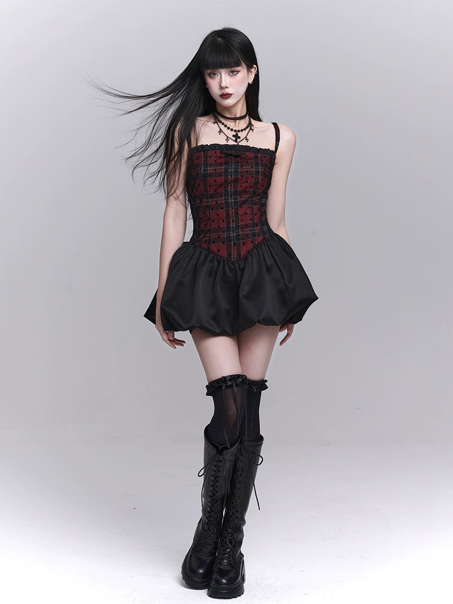 LADYGHOST Sweet and Cool Suspender Dress