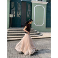 YOUNG KYLIN Elegant Gauze Skirt