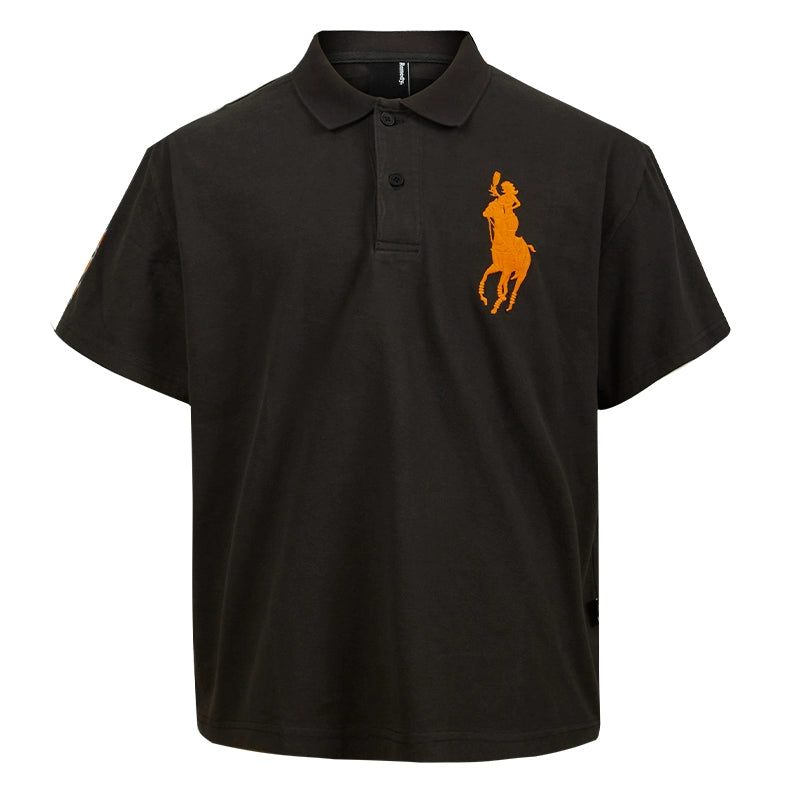 Remedy lapel short-sleeved Polo