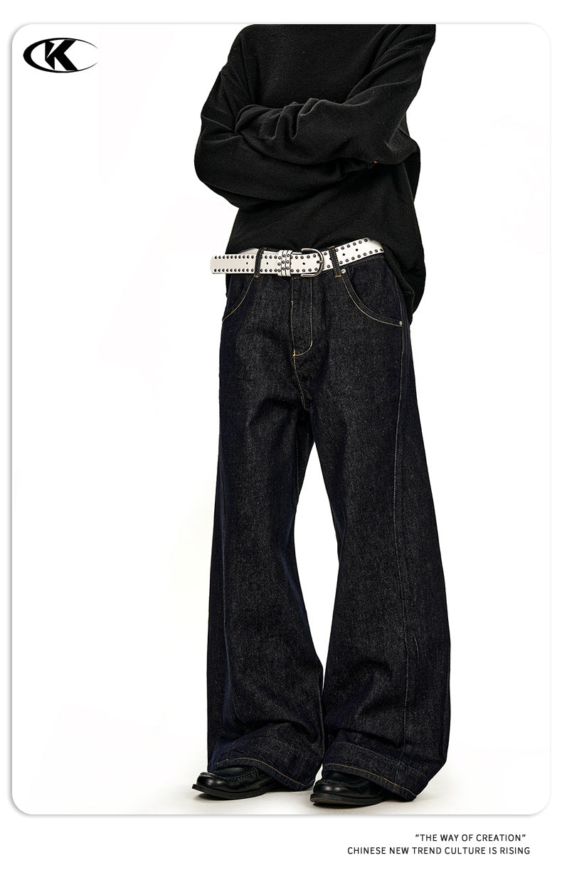 11KN Straight Skinny Simple Jeans