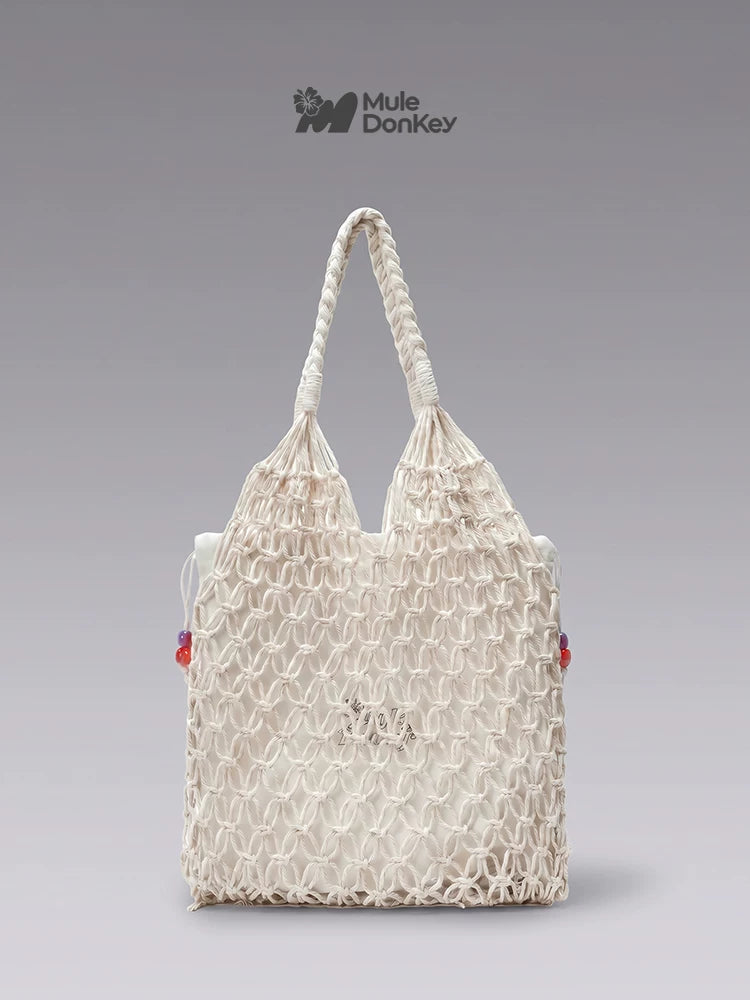 Donkey Woven Skeleton Shoulder Bag