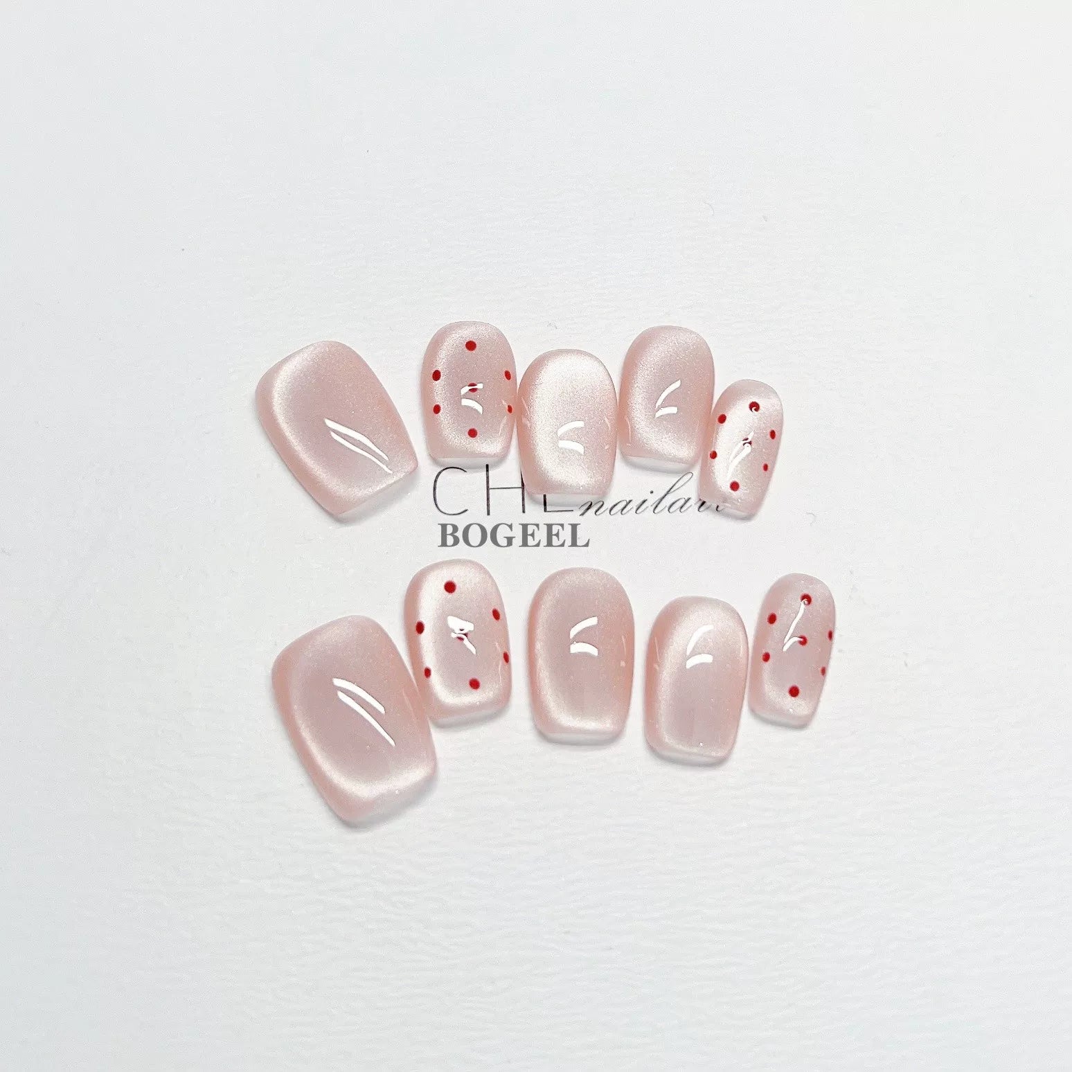 BOGEEL Polka Dot White Gentle Wear Armor