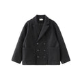 BUTTBILL 730G woolen double-breasted jacket