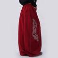 SAMUSAN Fine Flash Hot Diamond Loose Wide-leg Pants