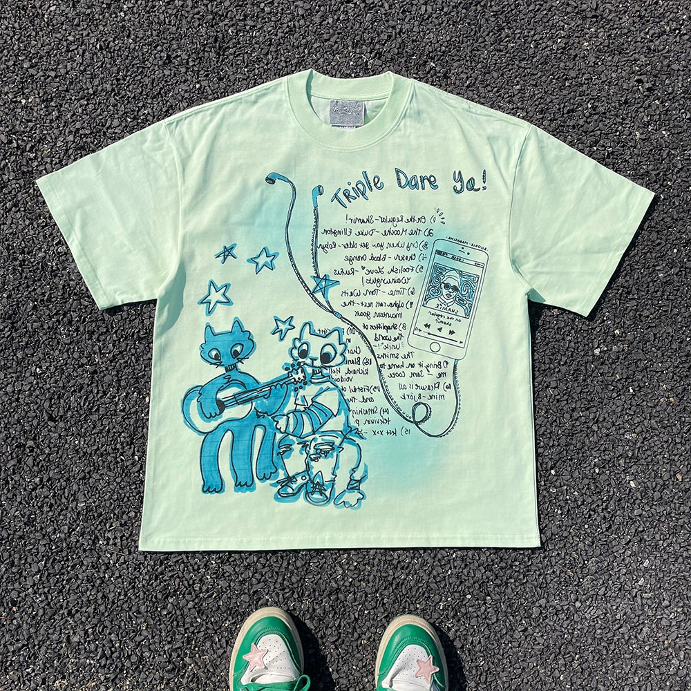 Wang Youbing Studio! Triple 220g 100% Cotton Tee