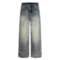 Saimt Retro Straight-leg Wide-leg Jeans