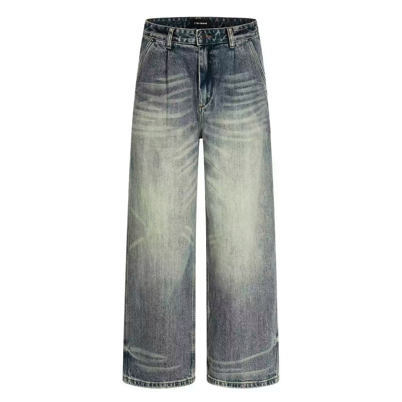Saimt Retro Straight-leg Wide-leg Jeans