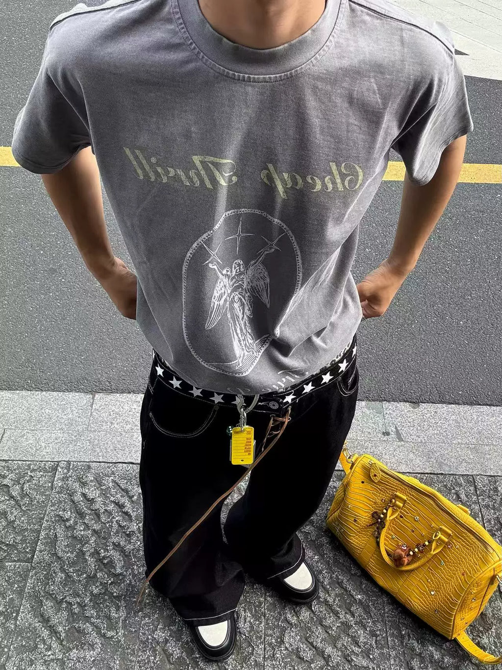 CENSMADE Vintage Muse Print Tee