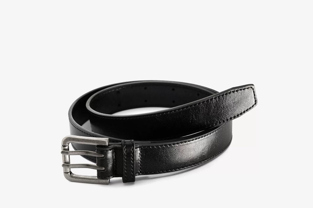 NO LOGO Retro Leather Belt