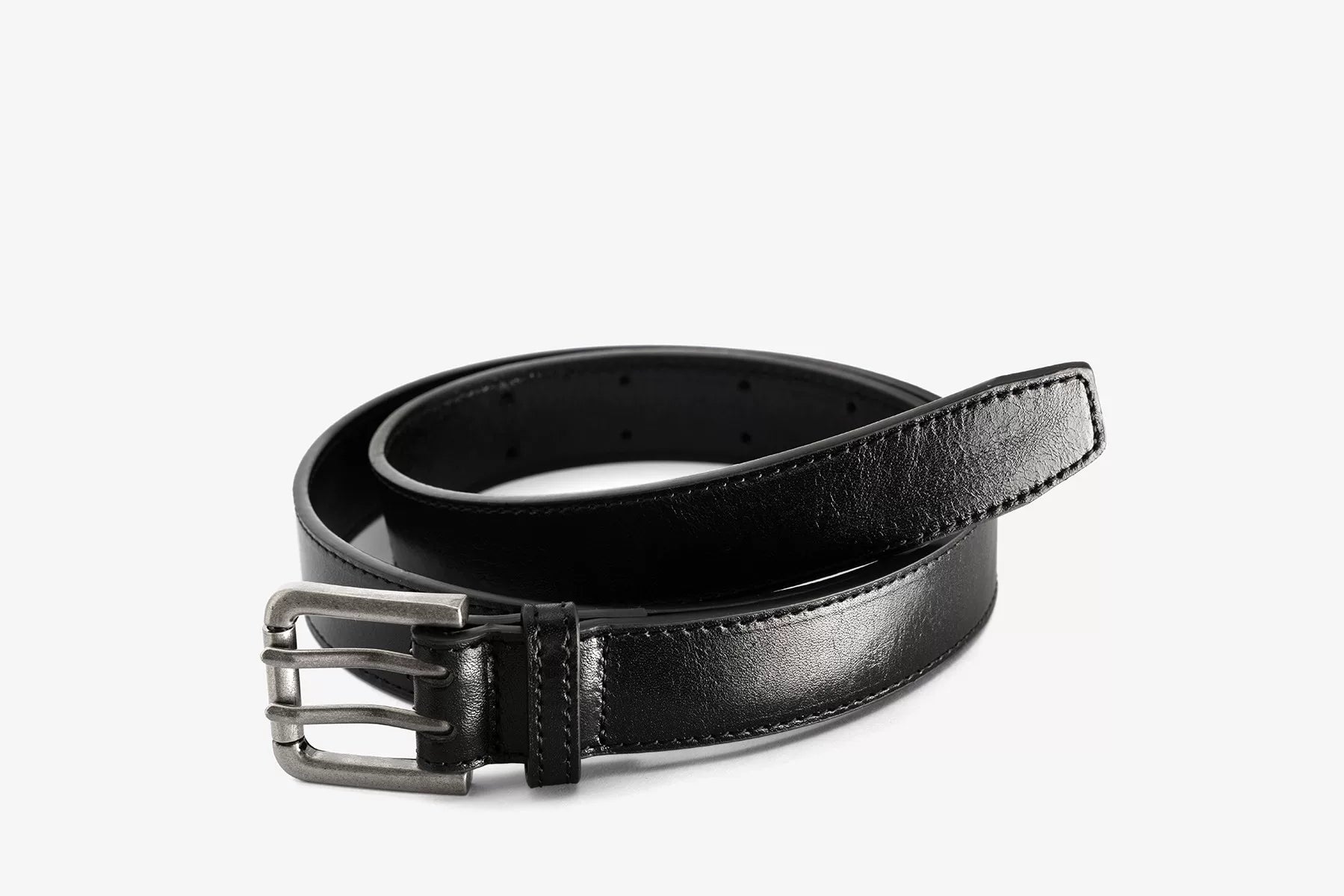 NO LOGO Retro Leather Belt