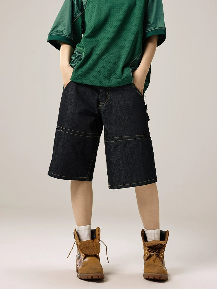 Remedy Loose Straight Casual Six Point Jeans