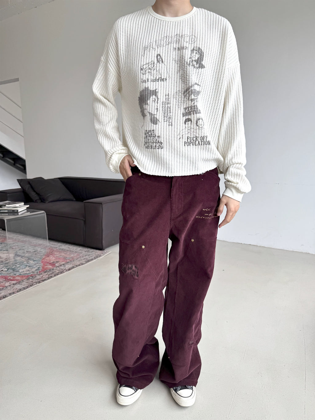 Erole "Sin Redemption" Rough Woven Sweater