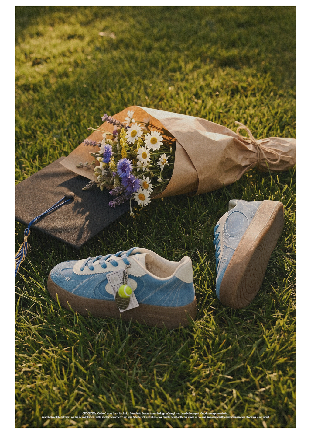 OLDORDER Thick-soled College Breathable Versatile Casual Shoes