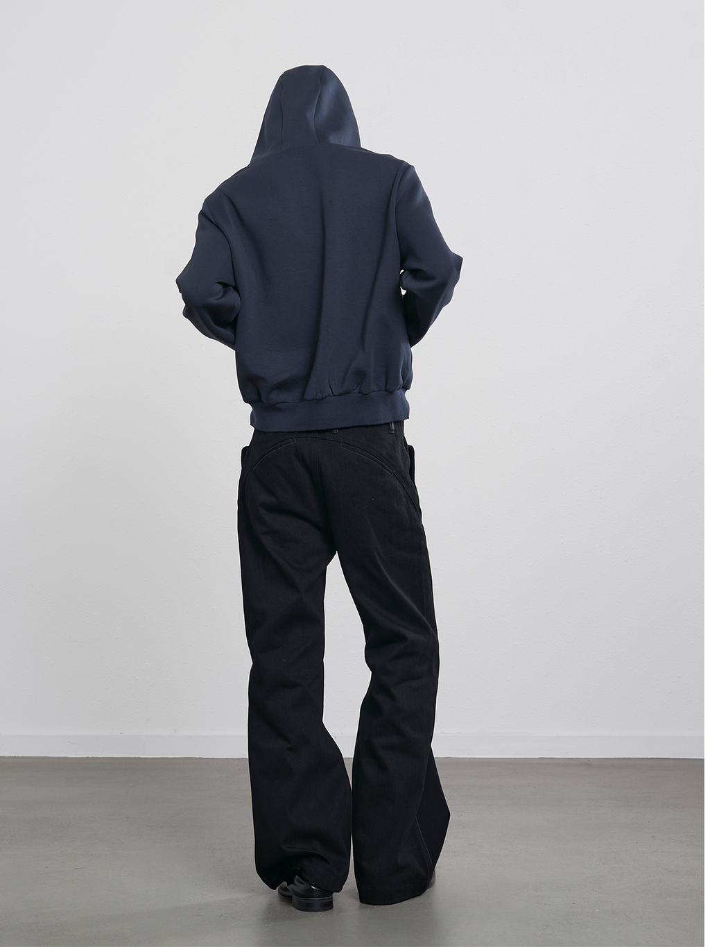 BEVAN UP Modal Hooded Casual Sweater