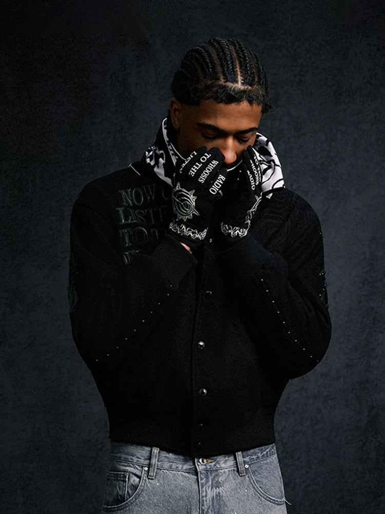 WHOOSIS Warm Outdoor Windproof and Cold-proof Gloves