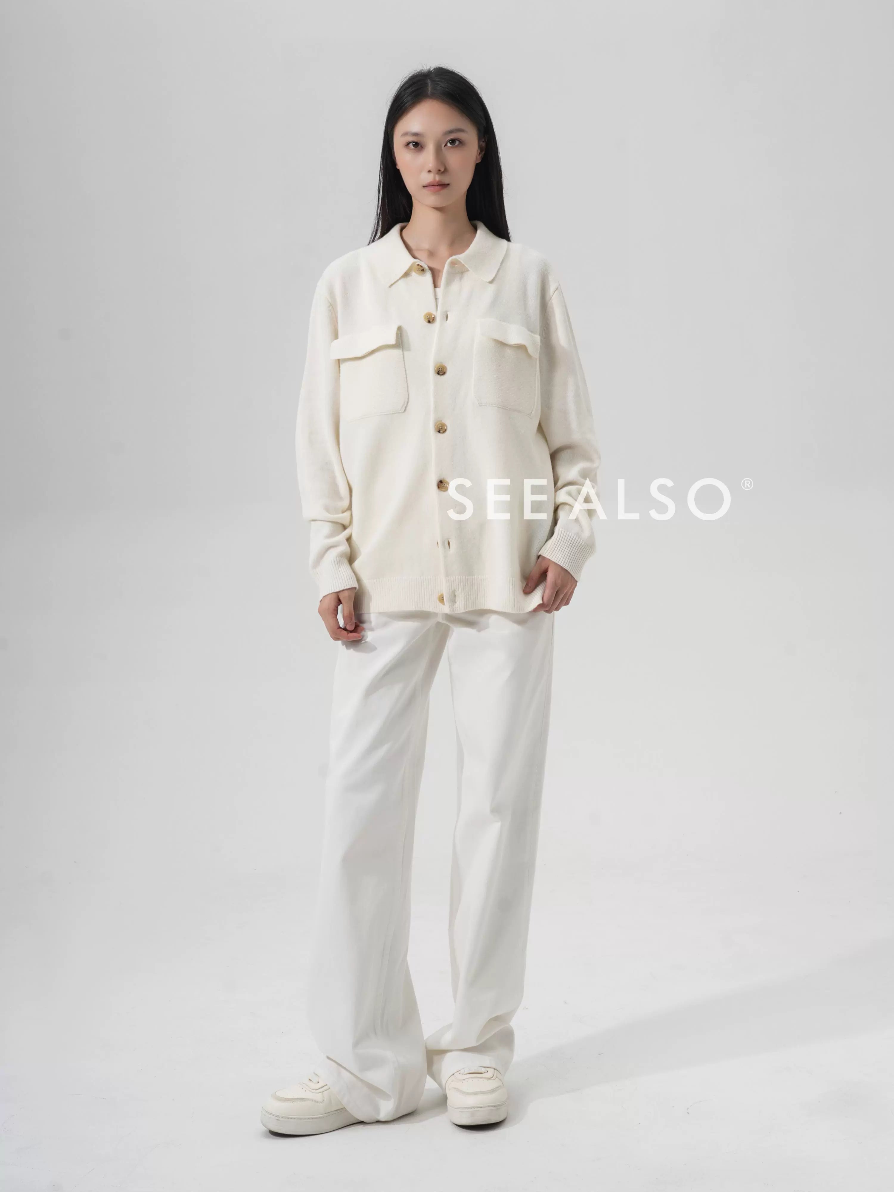 SEE ALSO Knitted Lapel Jacket Sweater