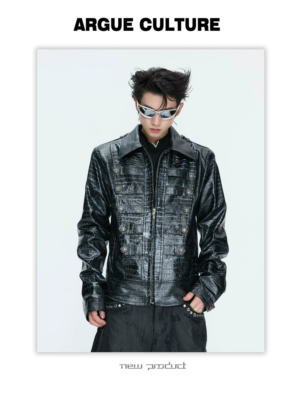ArguECulturE Slim-fit Double-breasted Jacket