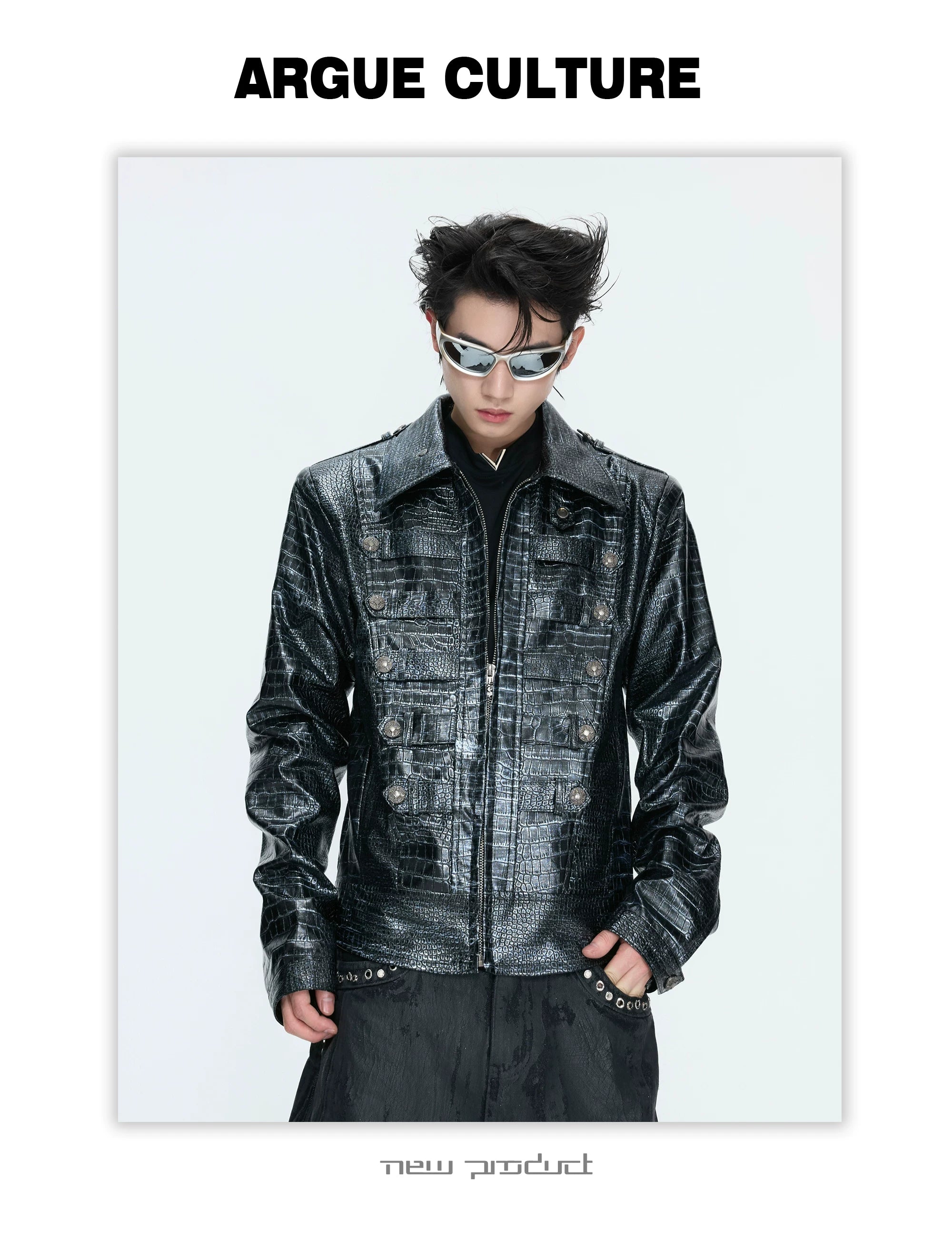 ArguECulturE Slim-fit Double-breasted Jacket