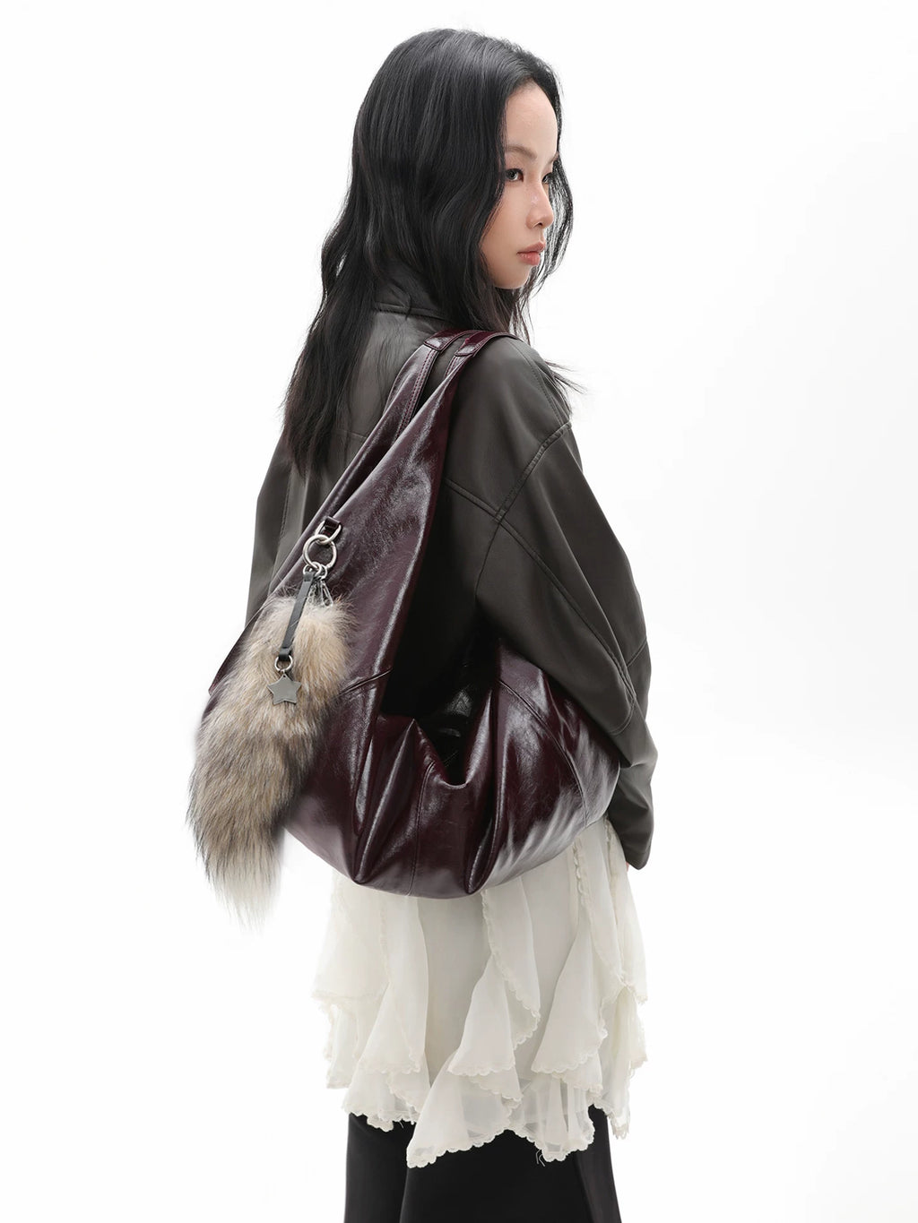 JANDRESS Star Tail Plush Pendant