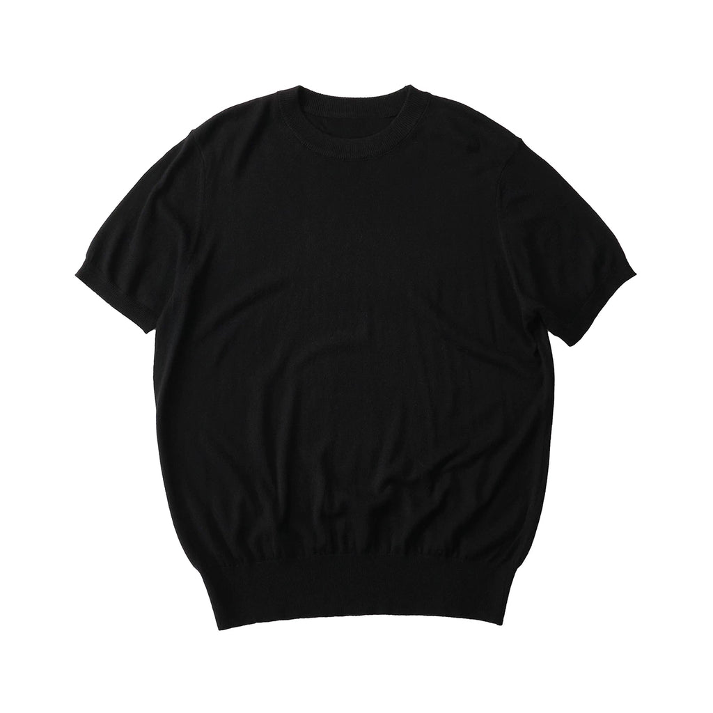 LIVINGTOWN Japanese Simple Casual Knitted Tee