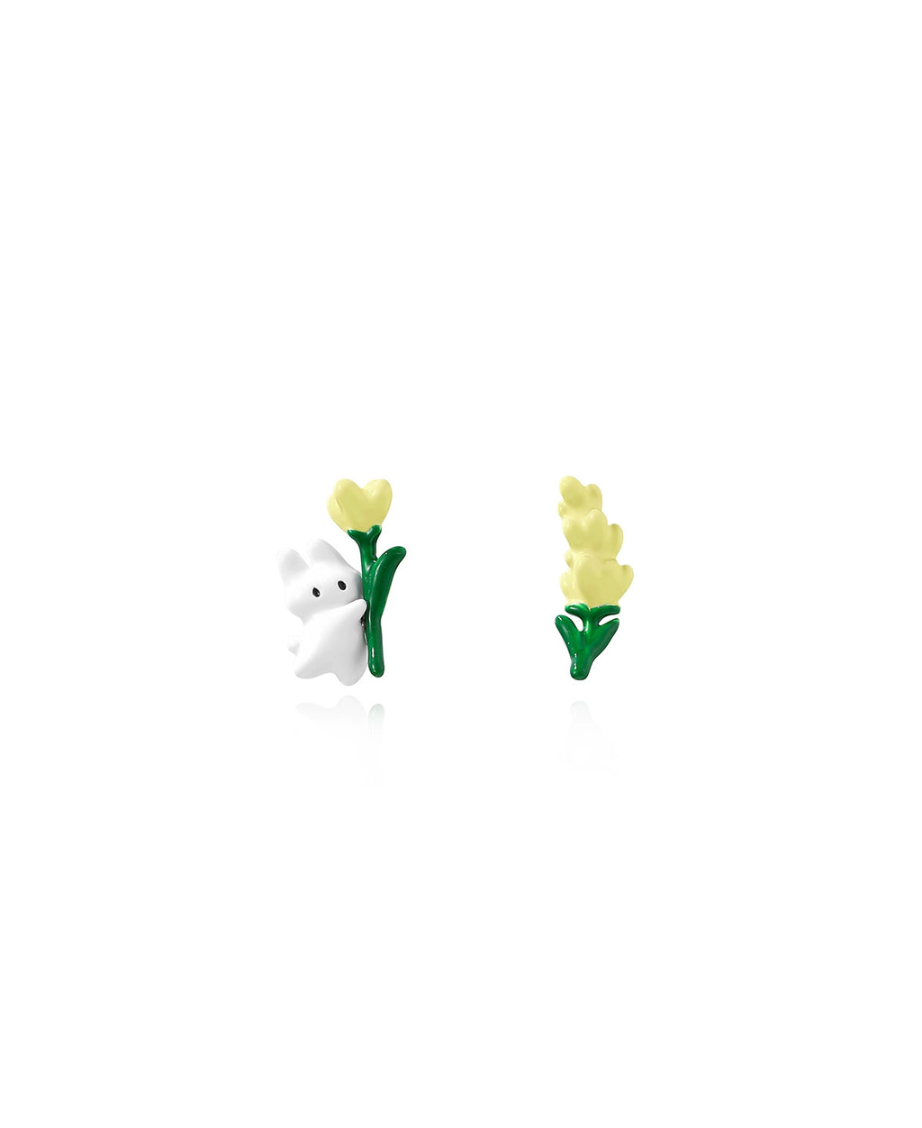 DODOGOGO Sweet Little Fresh Asymmetrical Rabbit Earrings