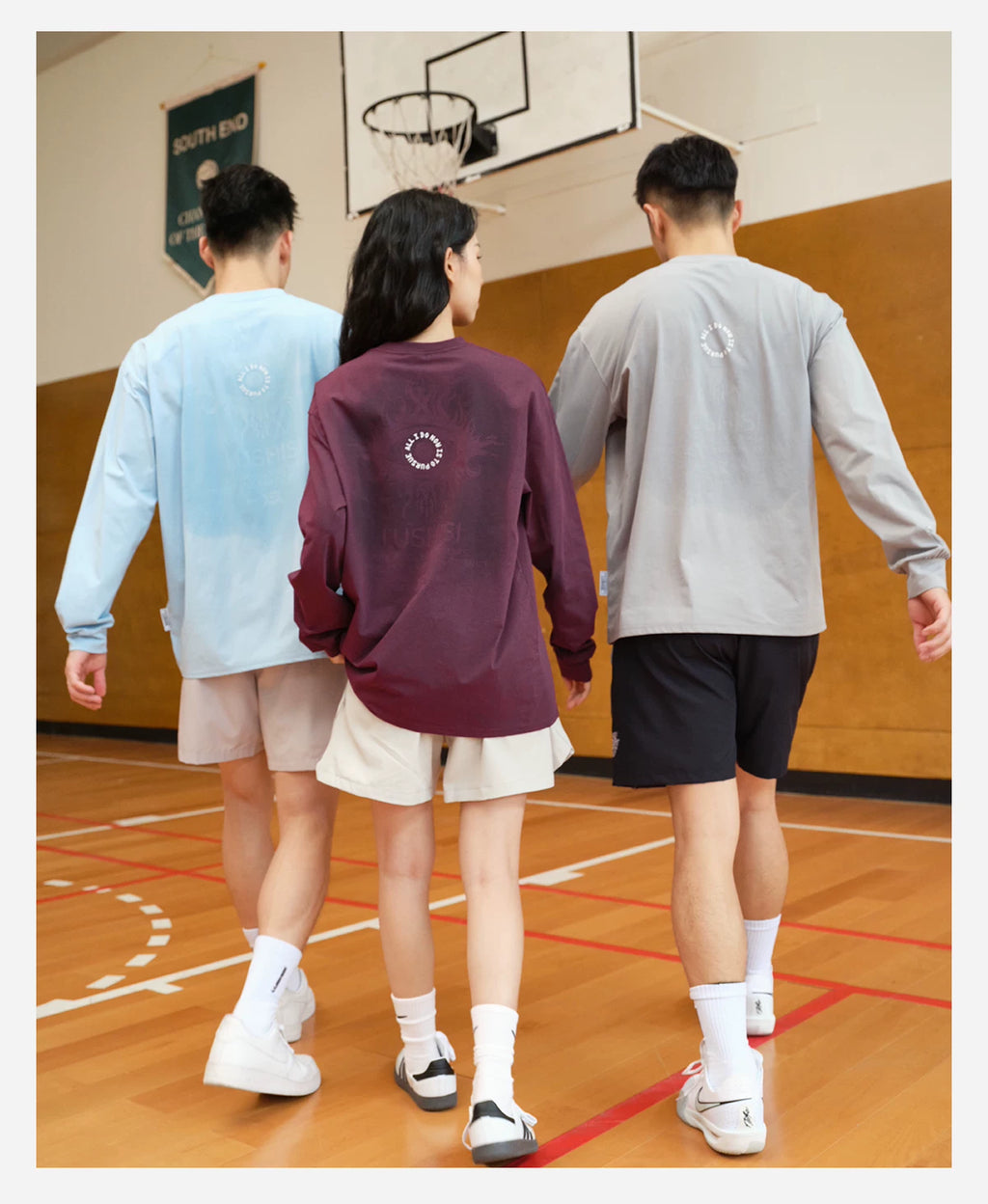 LUSHISI Cool and Comfortable Sports Quick-drying Casual Long Sleeves