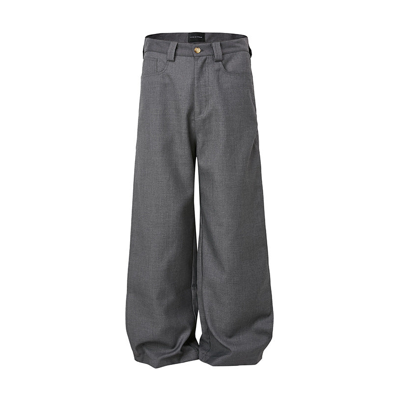 MEMADEEXTREME Micro-pull Anti-wrinkle Trousers Casual Trousers