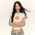 Ariseism Casual Round Neck Slim Tee