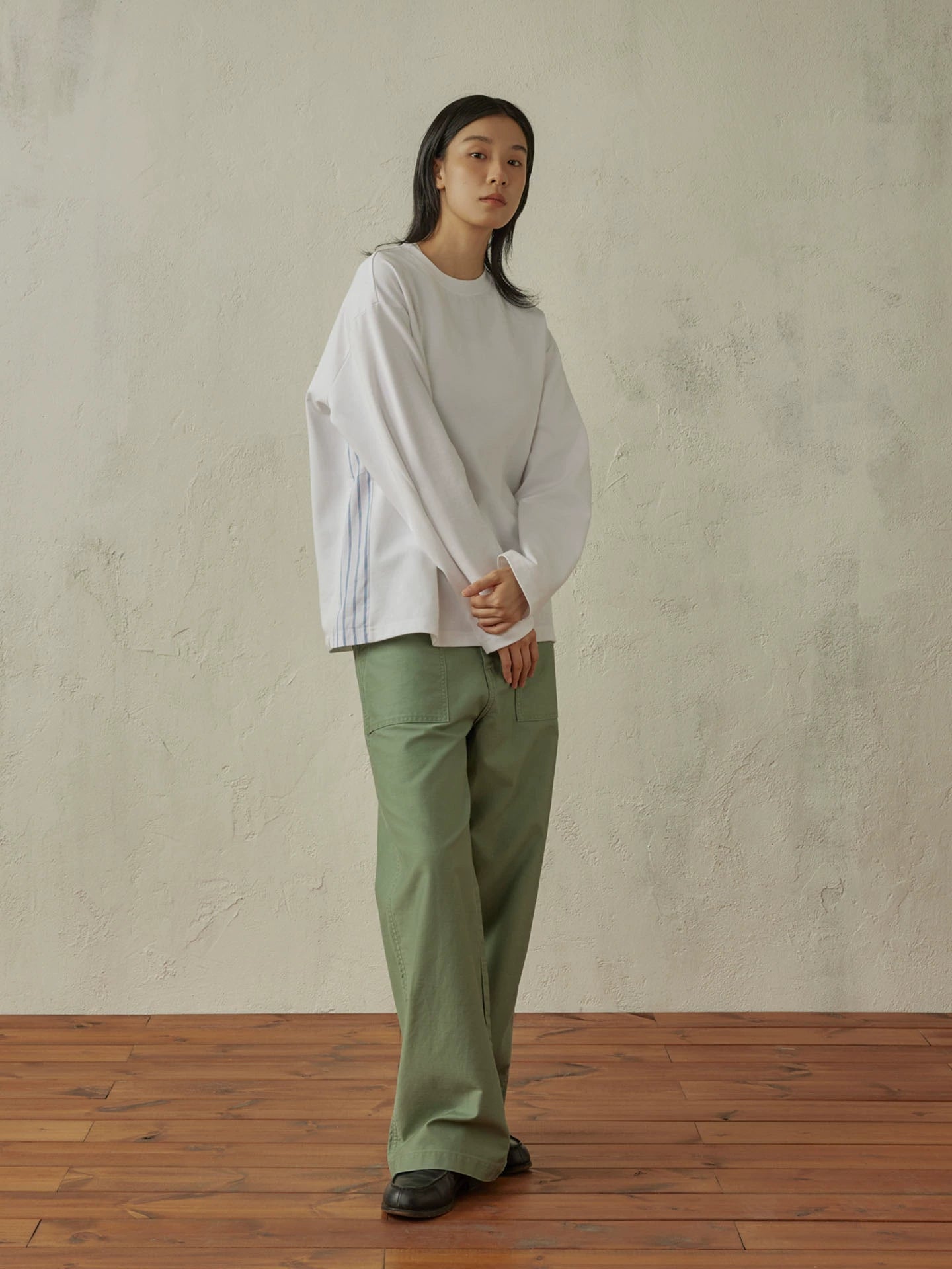 SUPERTOFU Vintage Side Stitched Shirt