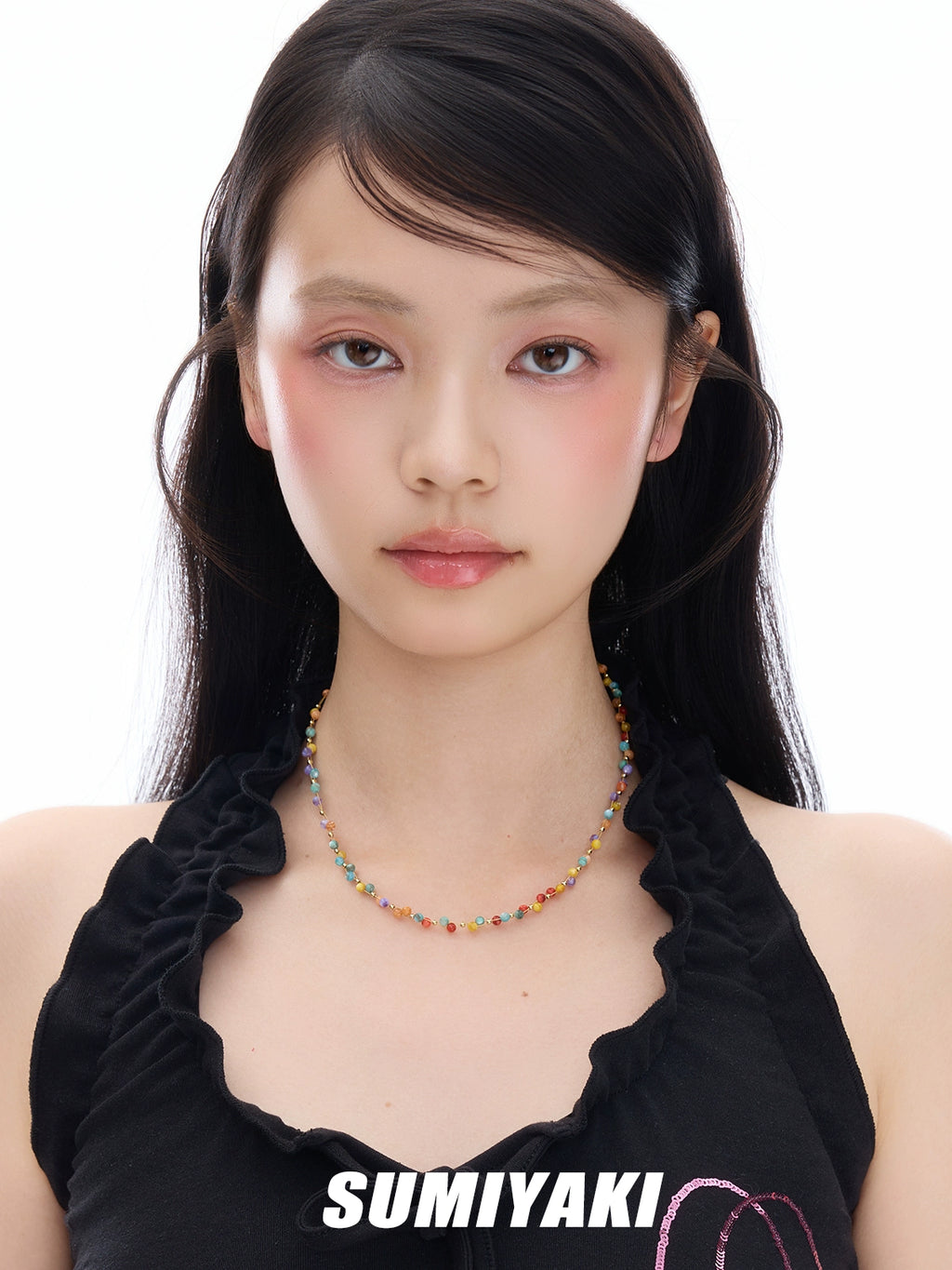SUMIYAKI Rainbow Dopamine Clavicle Chain