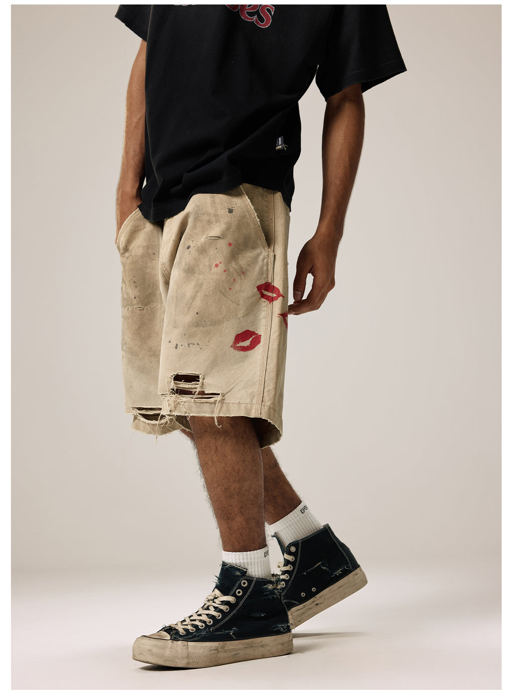 Remedy [D-kiss] tooling five-point Shorts