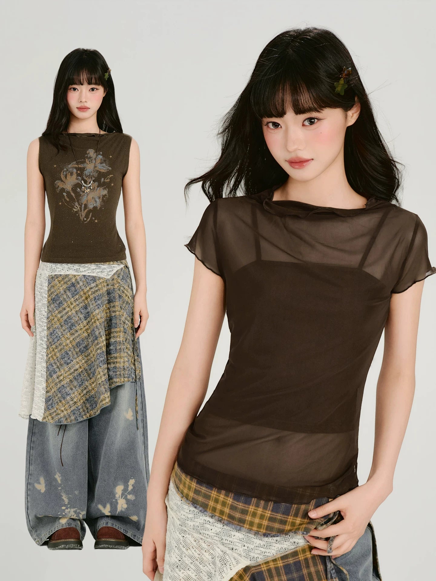 Girlyhalo Retro Hot Diamond Slim Tee