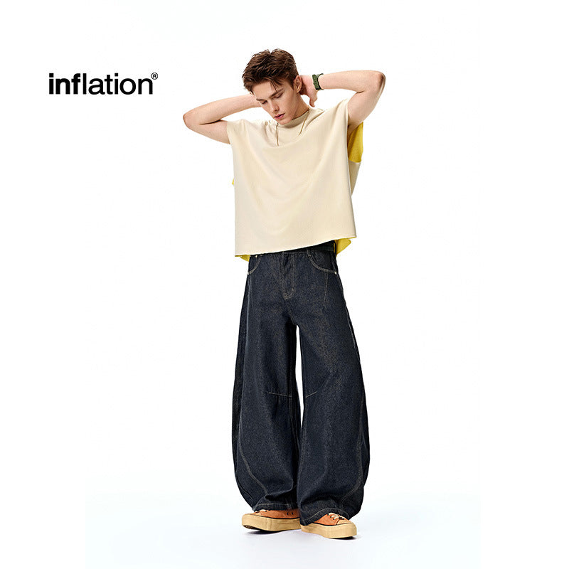 Inflation American Street Wide Leg Scimitar Jeans