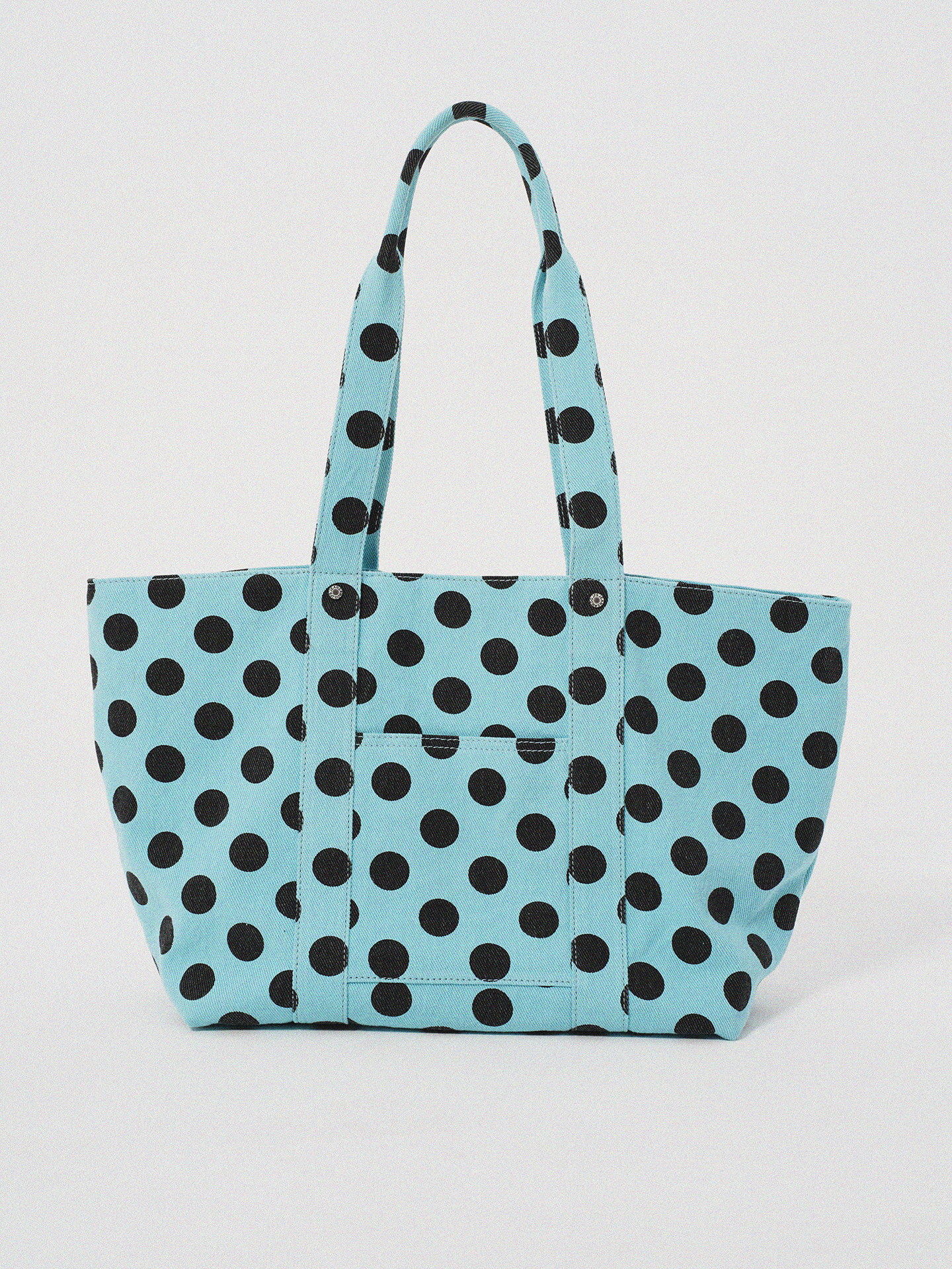 Momogigi Vintage Polka Dot Large Capacity Tote Bag