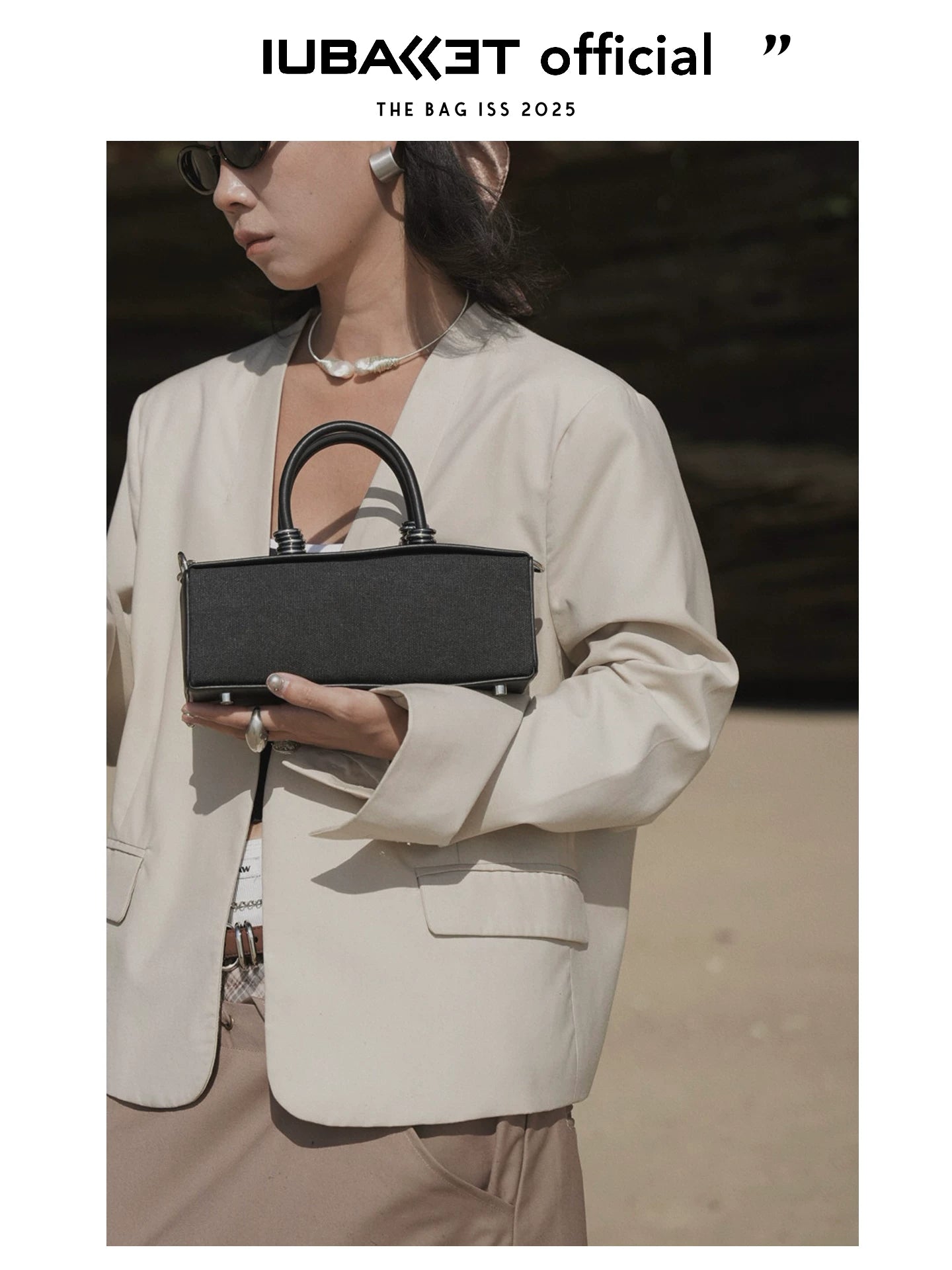 IUBALLET Niche Portable Small Square Bag