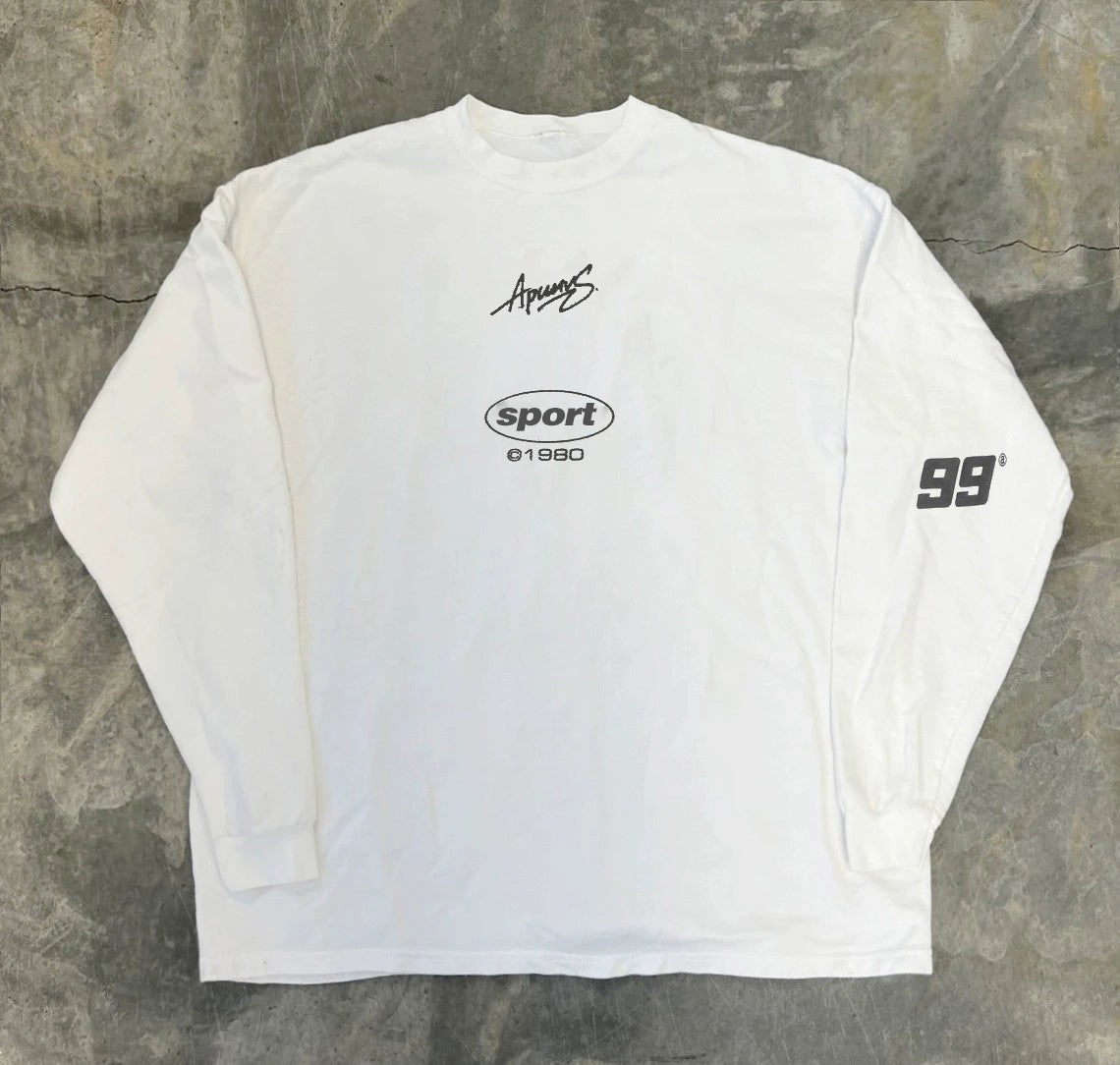 (Clearance) Wang Youbing Studio! 99 220g 100% Cotton Long Sleeve Tee