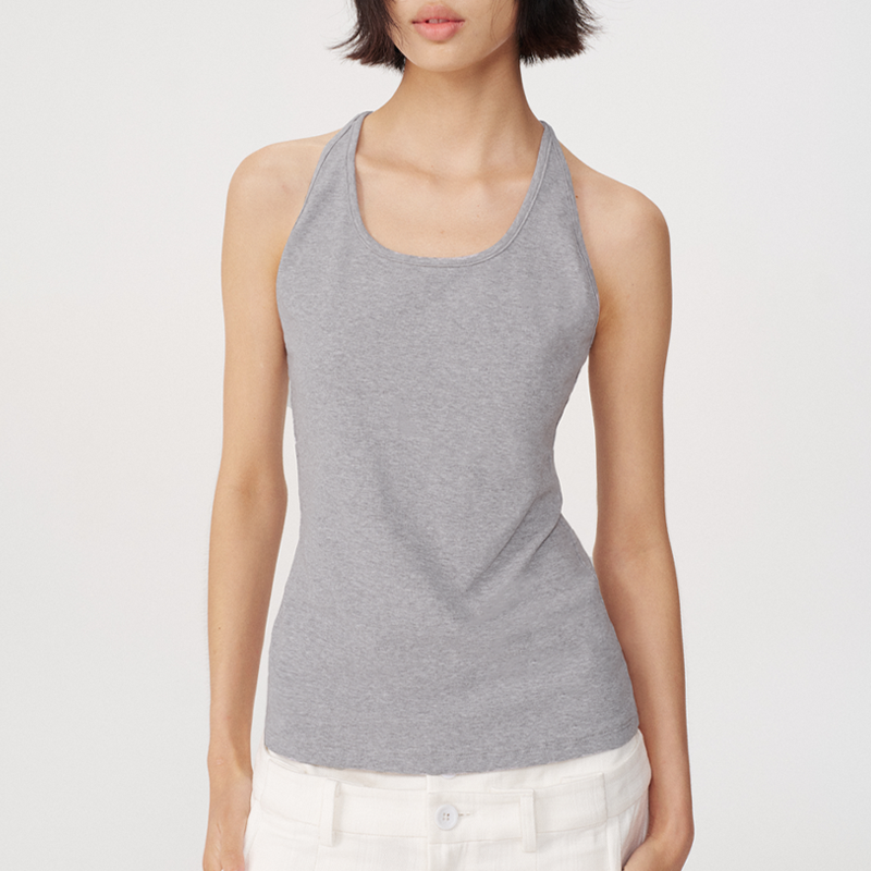 JCAESARU Collar Breathable Sling Vest