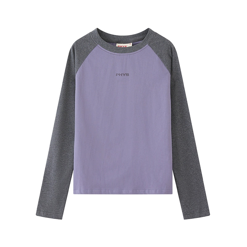PHYS Color Matching Shoulder Slim Long Sleeve
