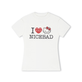 NICEBAD Fair Island KT Cat Slim Versatile Tee